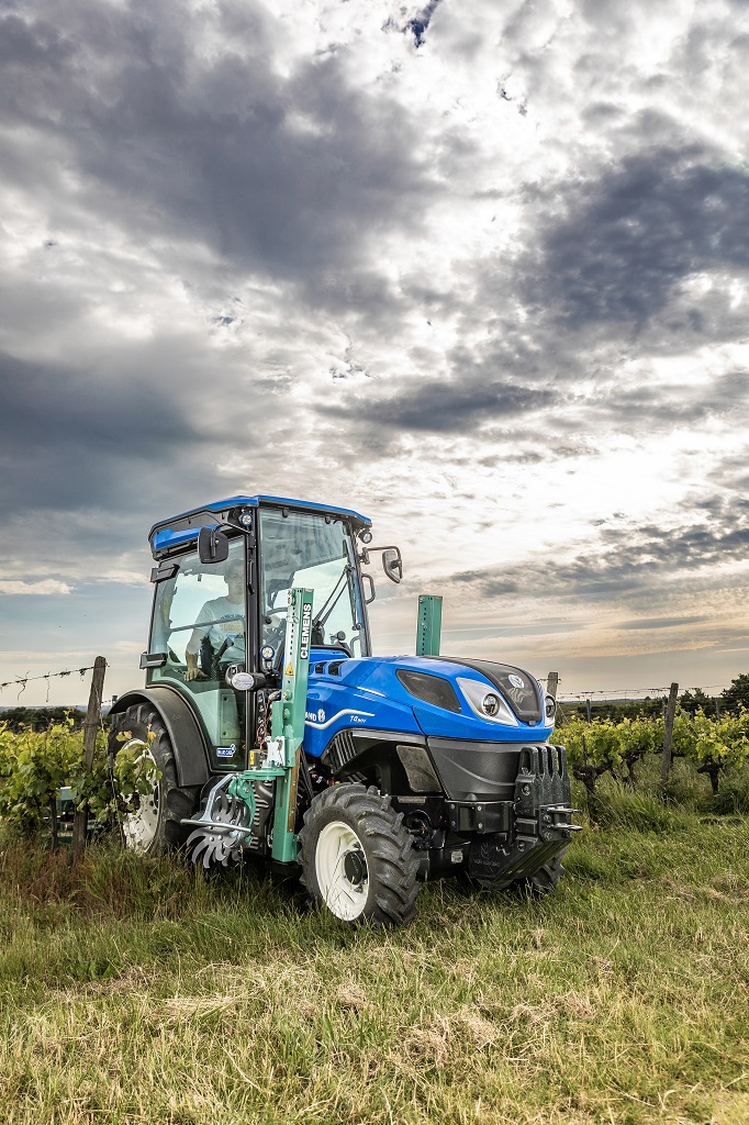 Nueva cabina Comfort Ride™ para los tractores para viñedos T4V y T4N lanzada en SITEVI 2023 