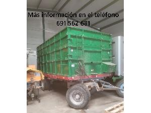 Tilting tráiler. Tipper Agrobellon remolque agrícola basculante Agrobellon