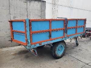 Tilting tráiler. Tipper Desconocida remolque 1 eje Desconocida