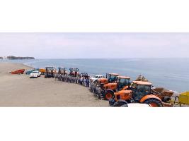 KUBOTA DESEMBARCA EN LAS PLAYAS DE ESTEPONA