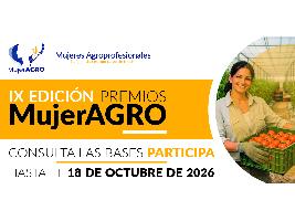 Abierto el plazo de presentación de candidaturas para los IX Premios MujerAGRO