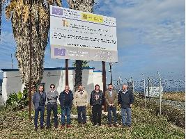 Begoña García visita las obras finalizadas de mejora de la eficiencia energética en 11.715 hectáreas de regadío de la margen derecha del río Guadalquivir