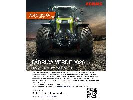 CLAAS celebrará Fábrica Verde 2026 el próximo día 26 de marzo