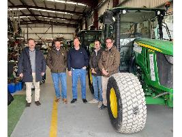 Deltacinco refuerza la digitalización de la flota de tractores de Laziturri con la tecnología JDLink™ de John Deere
