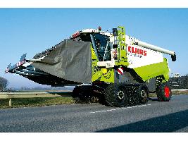 Gran capacidad en la protección del suelo con las orugas de goma. 25 años de TERRA TRAC de CLAAS en Paderborn. 35 años de experiencia con TERRA TRAC