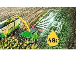 John Deere presenta el programa de garantía de combustible para su modelo de picadora de forraje 8600