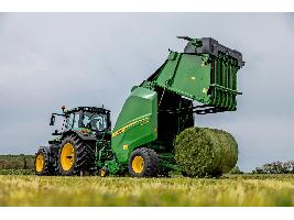 John Deere presenta la siguiente generación de rotoempacadoras