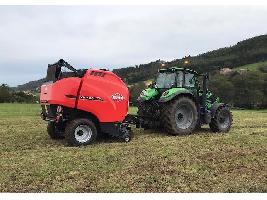 Kuhn presenta su rotoempacadora VB 7160 en demostraciones privadas en Asturias y Cantabria