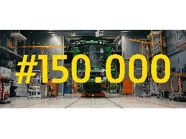 La fábrica de John Deere en Zweibrücken (Alemania) produce su cosechadora 150.000