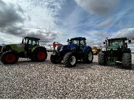 Más de 1.500 equipos agrícolas y de construcción y transporte saldrán a la venta en la próxima subasta de Ritchie Bros. España 