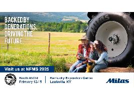 Mitas impulsa a los agricultores estadounidenses con sus neumáticos de alto valor en NFMS 2025