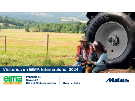 Mitas: un legado de neumáticos agrícolas fiables en la exposición EIMA 2024