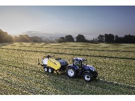 New Holland actualiza la oferta de rotoempacadoras de cámara fija para 2024  