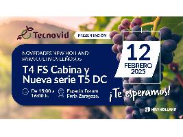 New Holland se presenta un año más en Tecnovid 2025