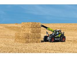 Nueva telescópica CLAAS con alta capacidad de carga y 8 m. altura elevación