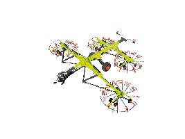 Nuevos hileradores de cuatro rotores CLAAS con anchuras de trabajo de 9,30 m a 15,00 m 