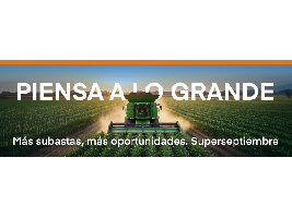 Ritchie Bros. se prepara para Superseptiembre con un alto volumen de subastas, impulsado por un aumento del 31 % de la demanda agrícola.
