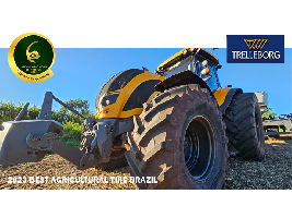 Trelleborg, “Mejor Neumático Agrícola” por octava vez en los premios Visão Agro Centro-Sul Awards