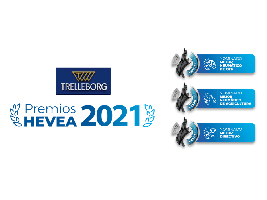 Trelleborg, nominada por partida triple en los Premios Hevea 2021 