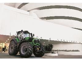 Un DEUTZ-FAHR 9340 TTV Warrior será el icono de la exposición «El campo, el futuro» del Museo Guggenheim.