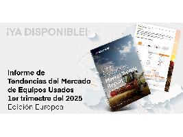 Un informe europeo sobre el mercado de equipos usados subraya cambios a comienzos de 2025
