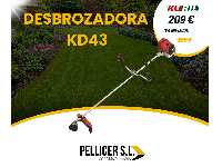 DESBROZADORA KURIL KD43