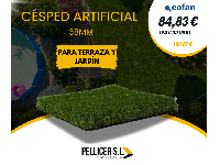 CÉSPED ARTIFICIAL 38MM