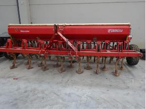 Sembradoras en línea mecánica LARROSA sembradora usada  4 metros con cultivador y rastra LARROSA