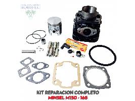 Kit cilindro piston para motores Minsel Gasolina M150 Montados en motoazadas y motocultores Agria, Mollón, Truss, Movicam, Conesa, Pasquali, Lander, Alfa ... Minsel