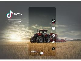 El nuevo canal TikTok de Case IH llega a los jóvenes agricultores 