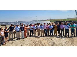 En marcha la primera planta fotovoltaica de la Comunidad de Regantes Costa Noroeste de Cádiz que les ahorrará 1,35 millones anuales