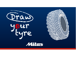 Mitas lanza el desafío Draw Your Tyre