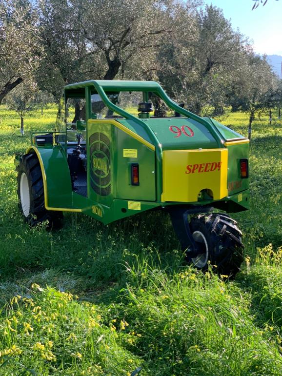 Vibradores autopropulsado SPEEDY de aceitunas y otros frutos pendientes