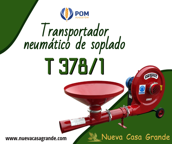 TRANSPORTADOR NEUMÁTICO SOPLADOR T-378/1