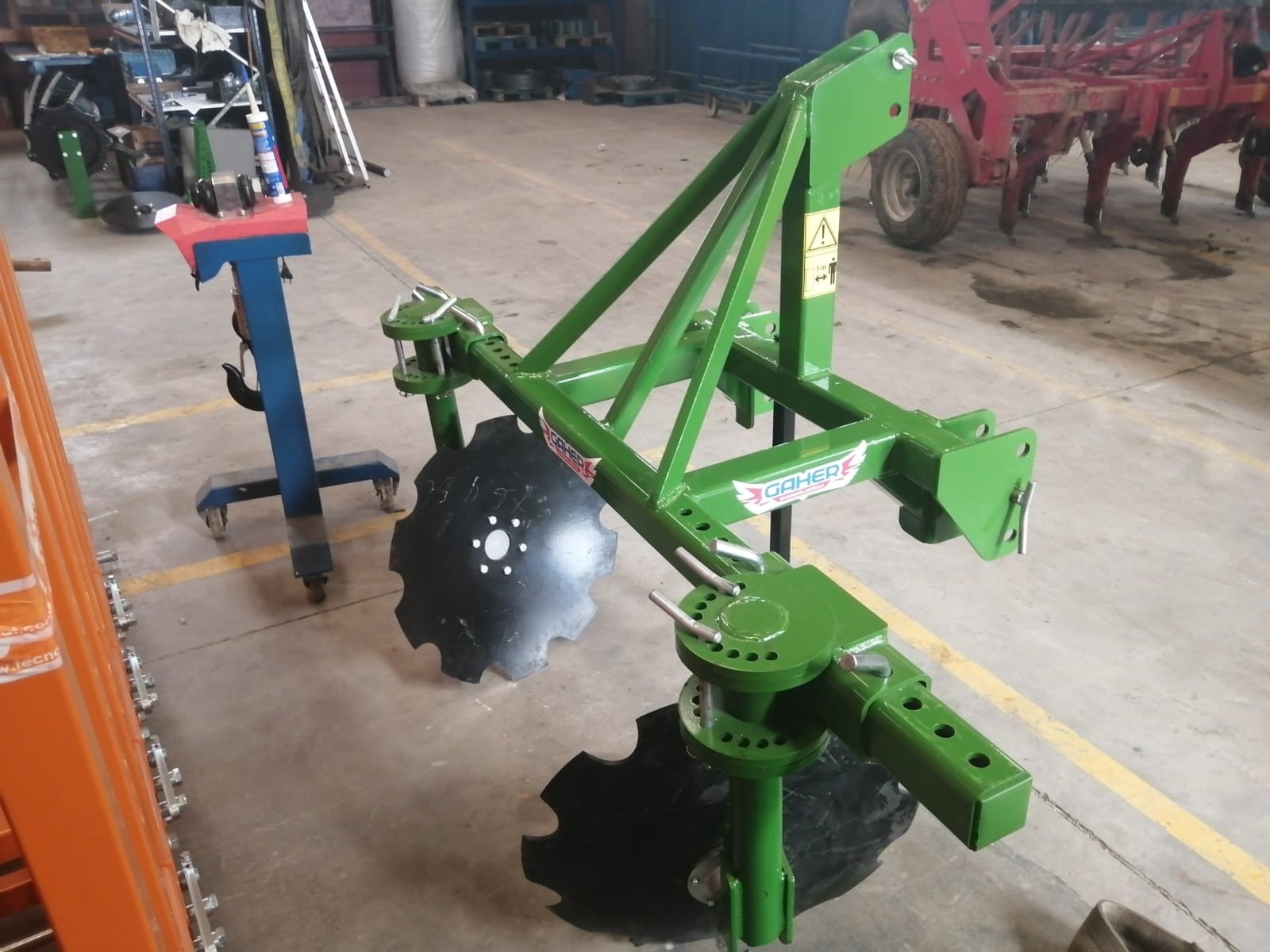 Cavallonadora de 2 discos