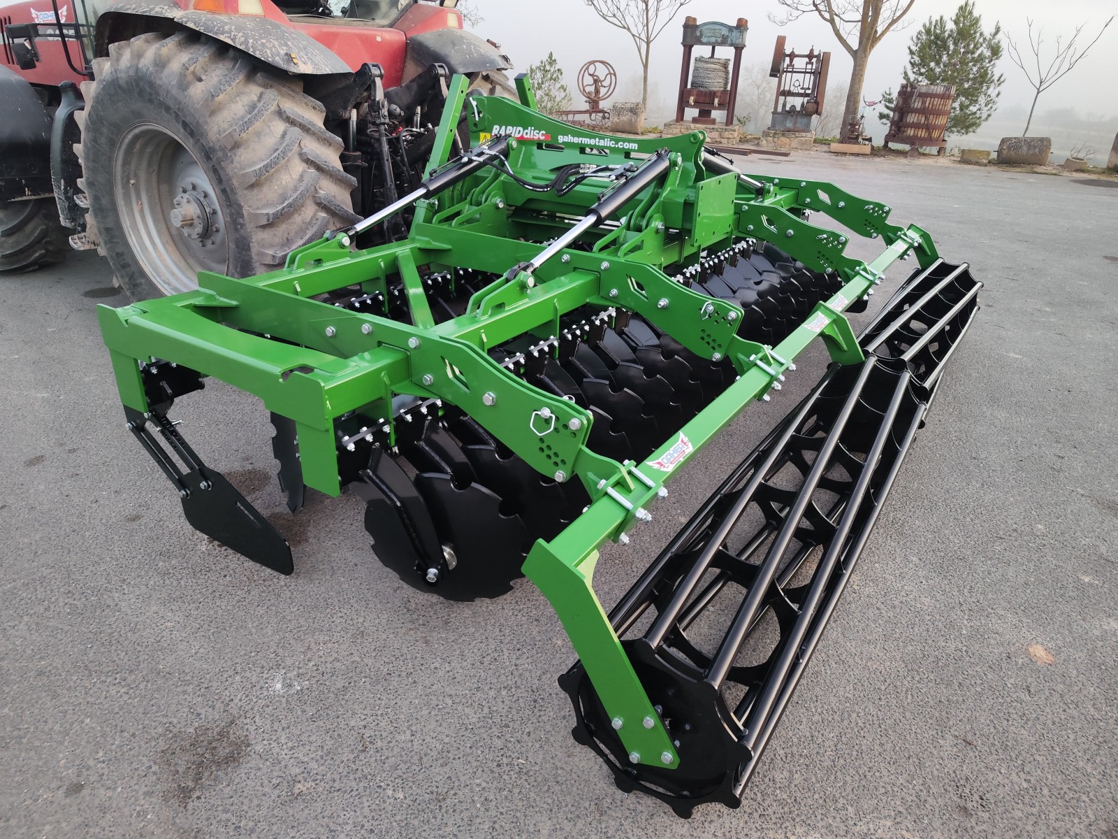 Grada rápida RAPIDdisc plegable de 4 a 6m