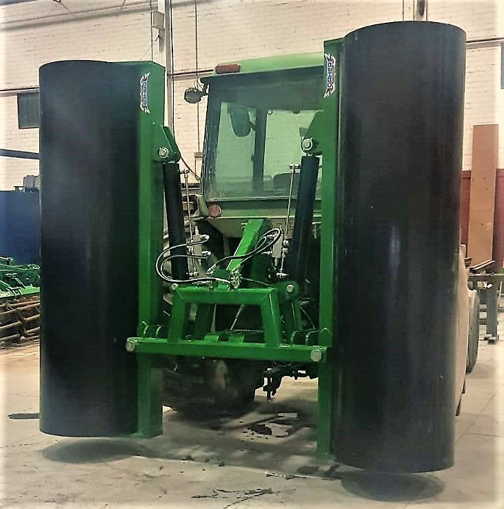 Rodillo suspendido plegado de 4m a 6m