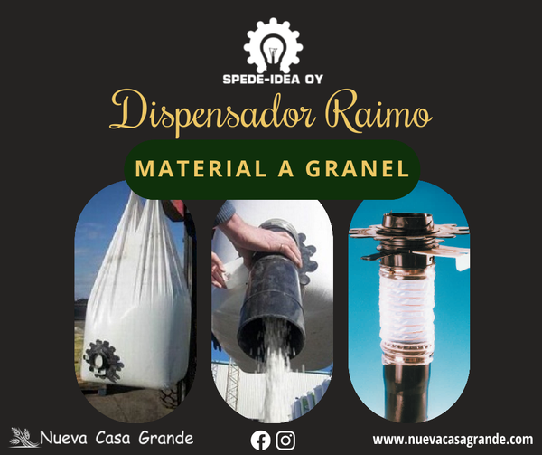 Dispensador de material a Granel envasado en big-bags