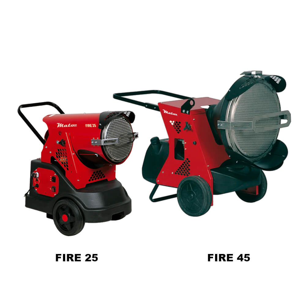 Calefacción por rayos infrarrojos FIRE 25