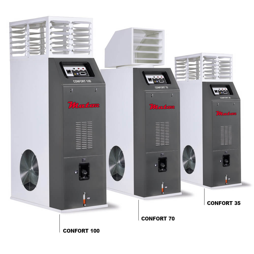 Generadores de aire caliente CONFORT
