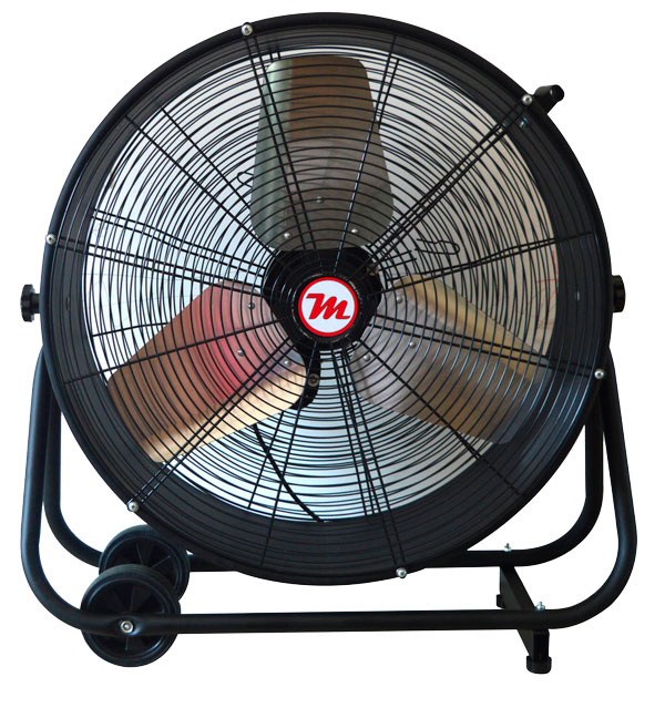 Ventiladores de suelo 13.200 m³/h – Ø600 mm – 245 W - DRUM FAN CFT-24