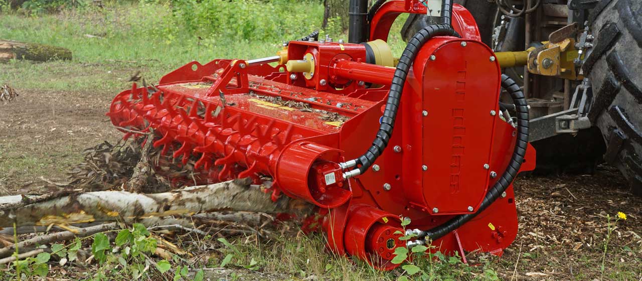 trituradora de poda para tractor