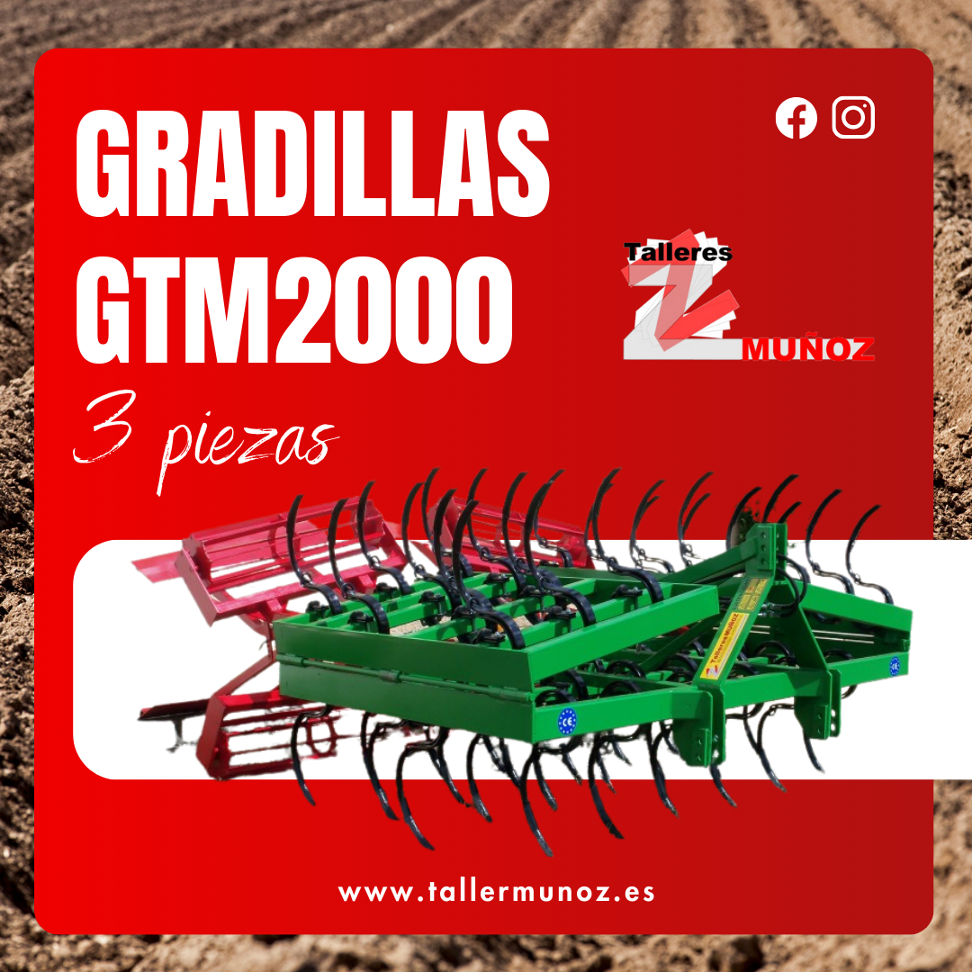 Gradillas GTM2000 3 piezas
