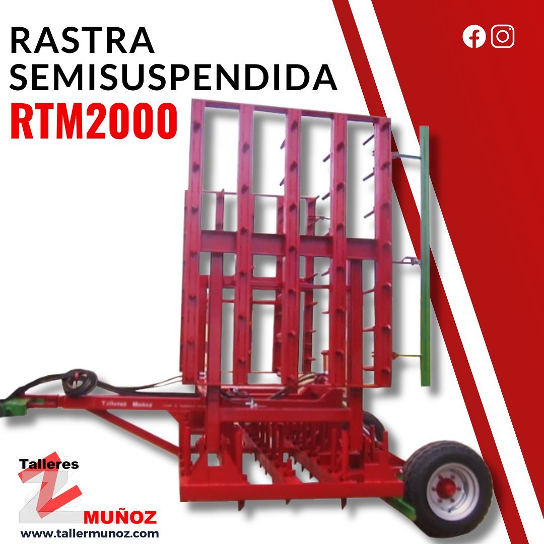 Rastras RTM 2000 Semisuspendida