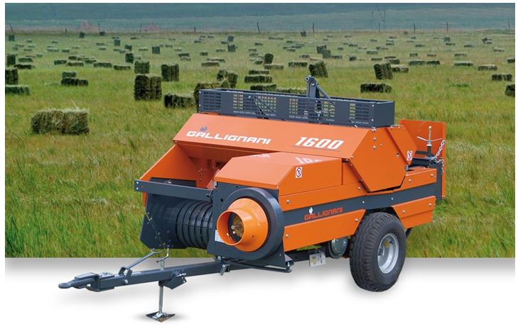 > 1600 S - Pick-up 130 cm. - 300 P/h • Para tractores desde 25 HP y T.F. a 540 rpm.