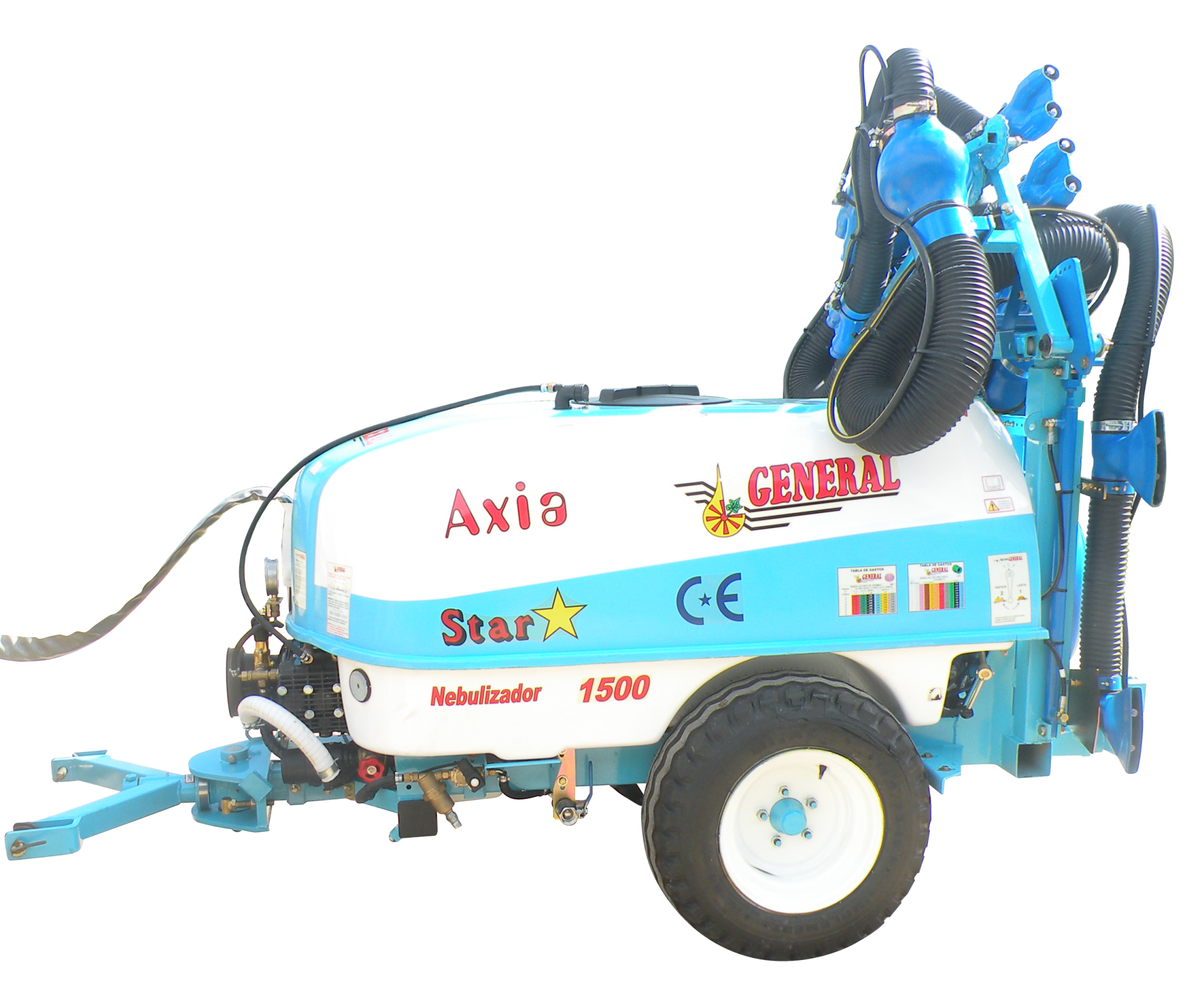 Nebulizador arrastrado Axia Hidromatic