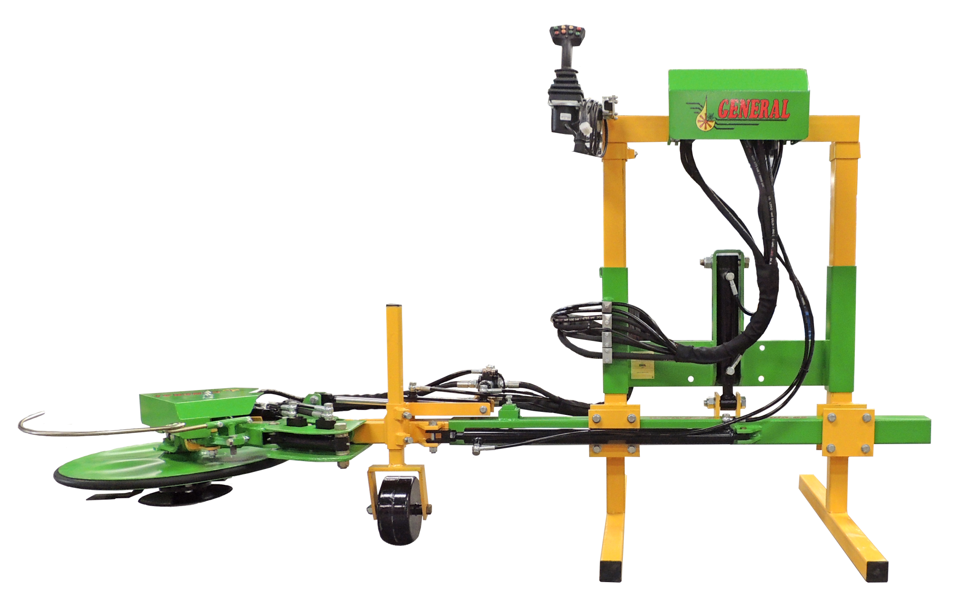 Soporte delantero con disco palpador