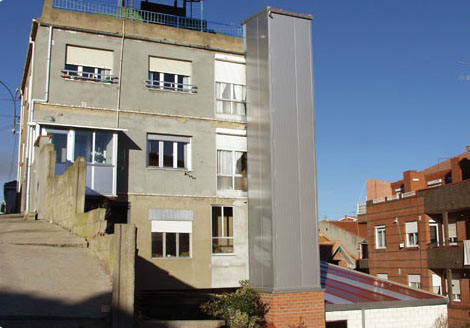Ascensor para edificio de viviendas
