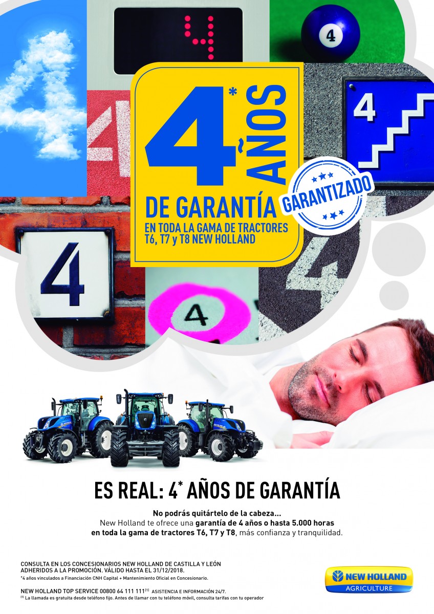 TRACTORES CON 4 AÑOS DE GARANTÍA