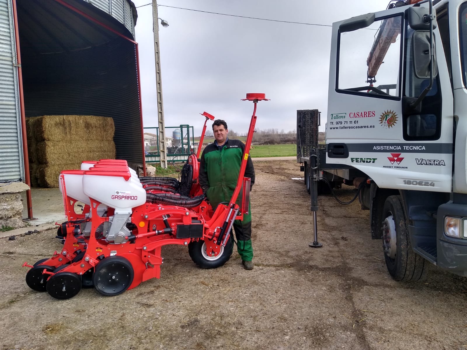 Entrega Sembradora Monograno GASPARDO Marta 300r